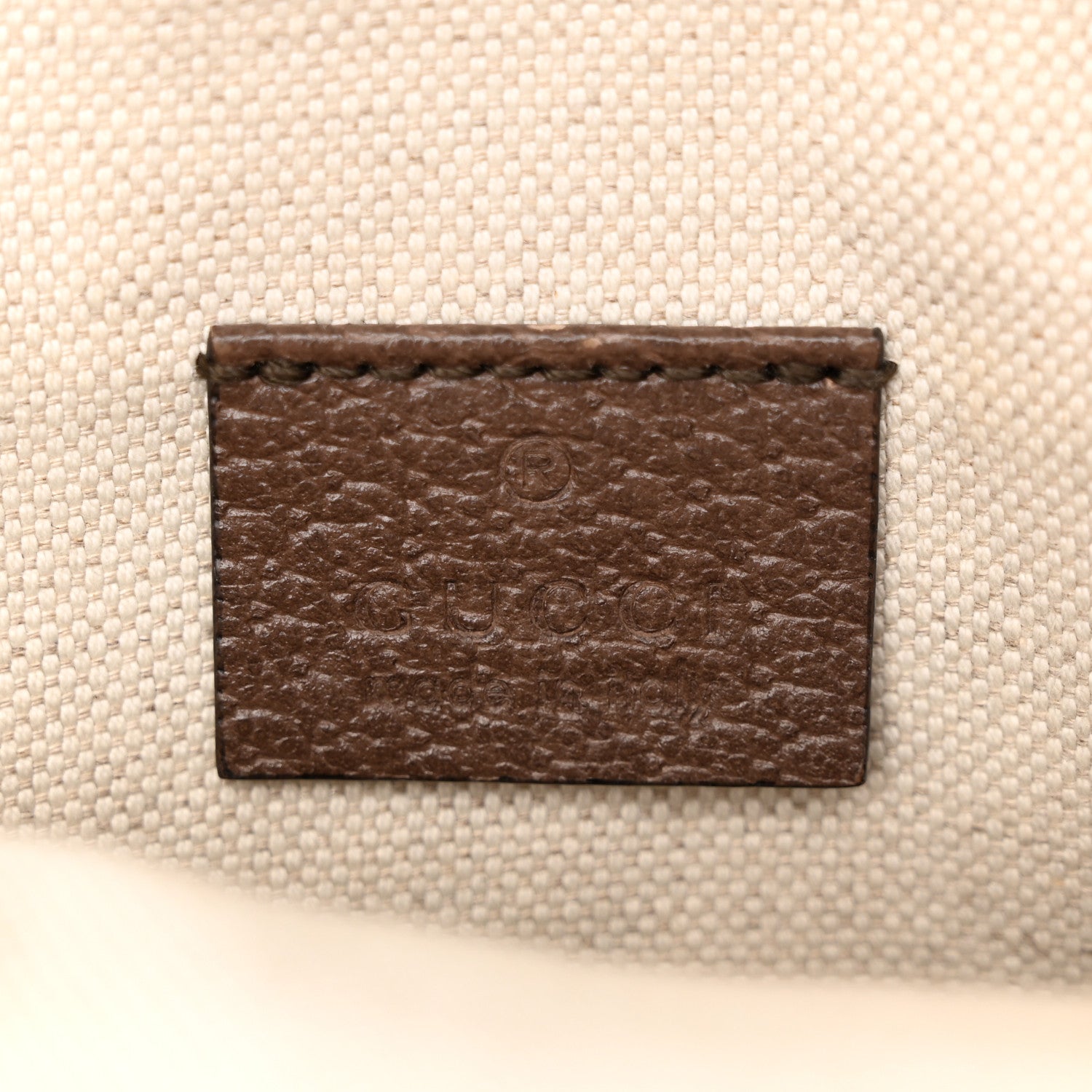 Gucci GG Supreme Monogram Mini Neo Vintage Double Zip Messenger Bag Beige New Acero Crop 6 of 13