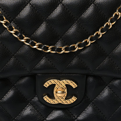 Chanel Calfskin Quilted Rock The Corner Flap Black 8 of 10