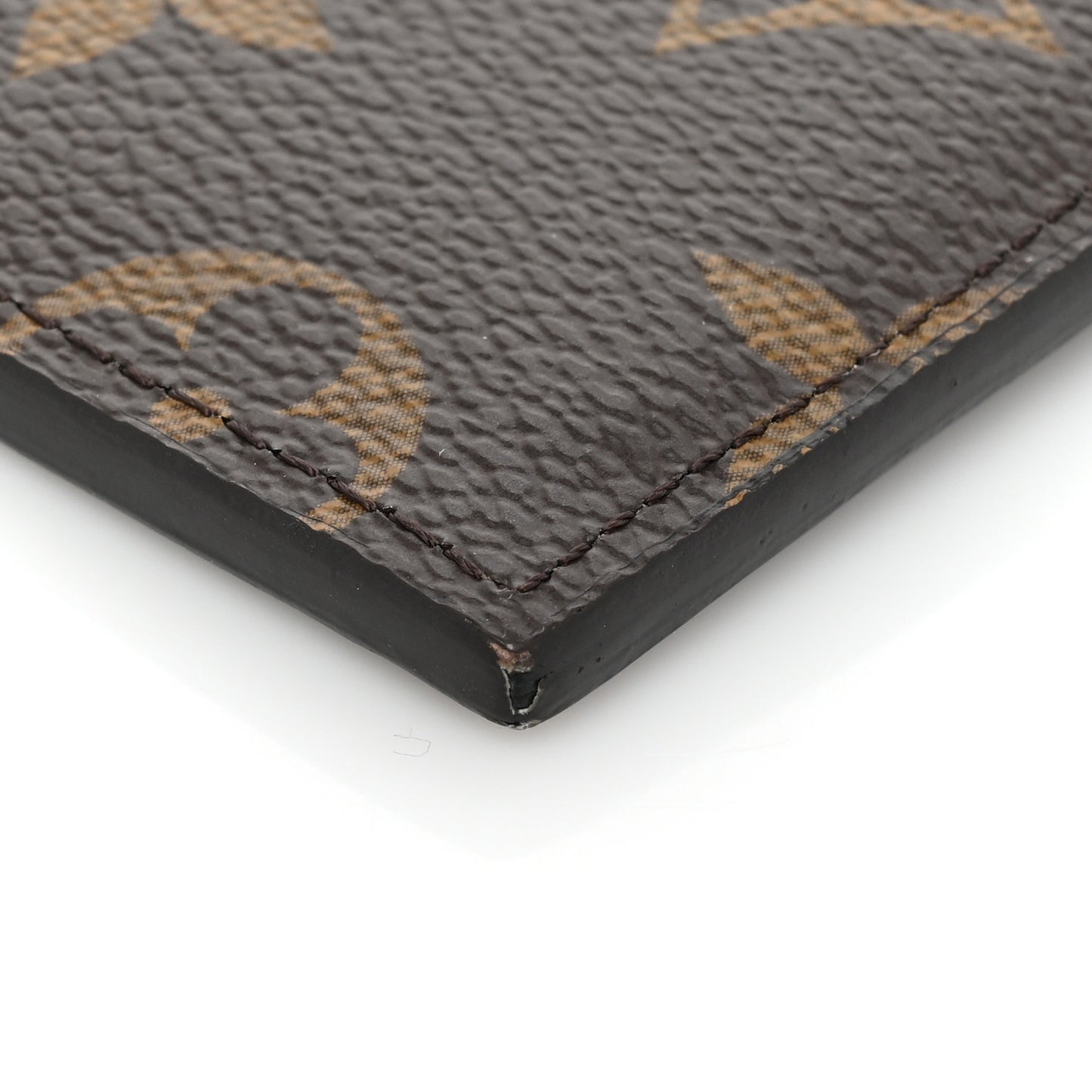 Monogram Slim Purse Black