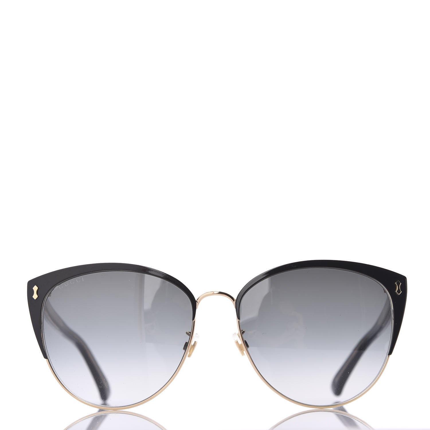 Gucci Acetate Cat Eye Sunglasses GG0197SK Black 4 of 7