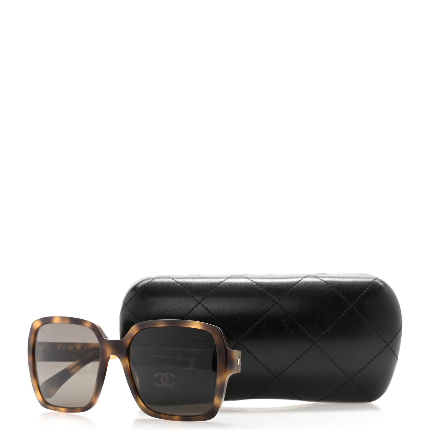 Chanel Acetate Square Sunglasses 5408 Tortoise 8 of 8