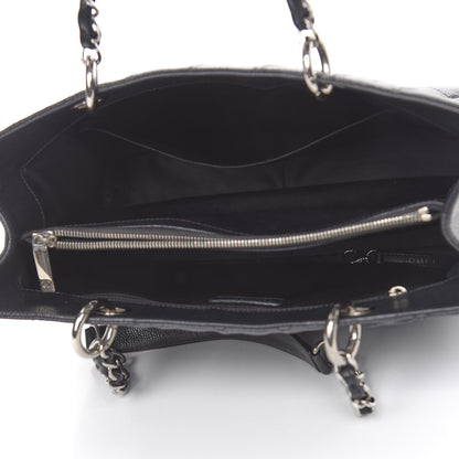 Chanel Caviar Quilted Grand Shopping Tote GST Black 5 of 10