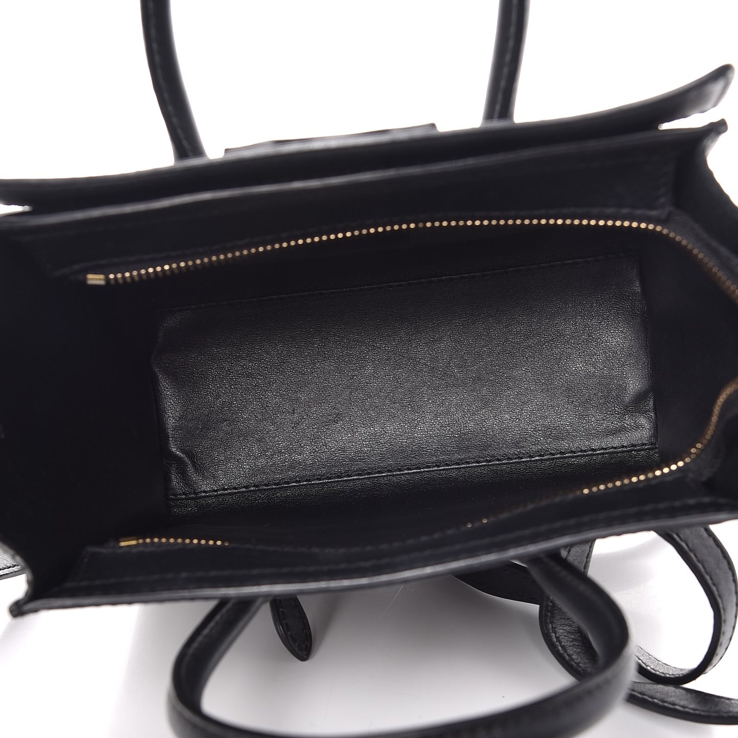 Smooth Calfskin Nano Luggage Black
