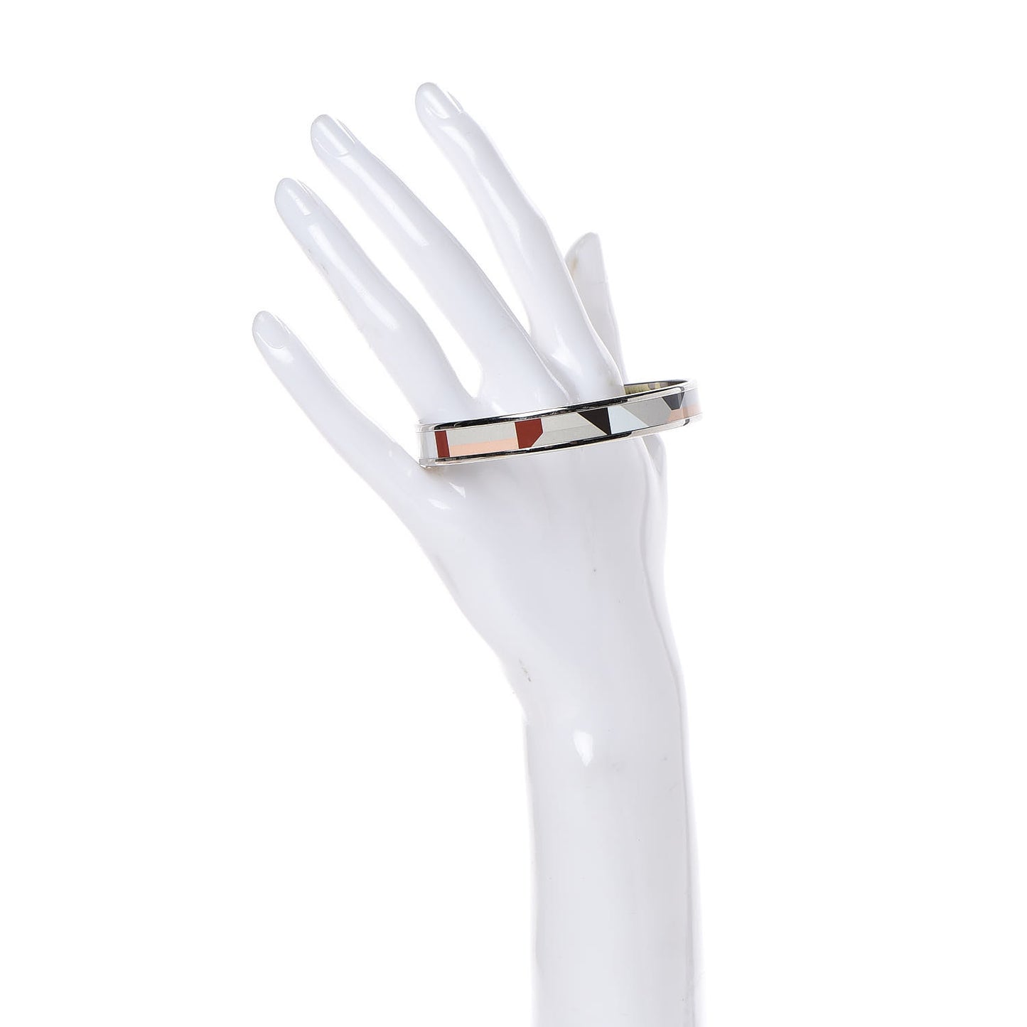 Enamel Printed Narrow Perspective Cavaliere Bracelet 70