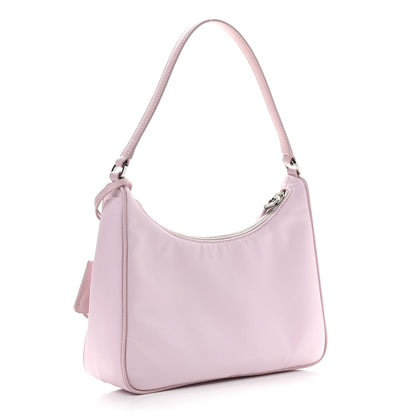 Prada Re-Nylon Saffiano Mini Re-Edition 2005 Bag Alabastro 3 of 12