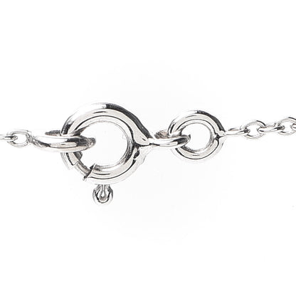 Hermes 18K White Gold Diamond PM Chaine d'Ancre Enchainee Necklace 4 of 6