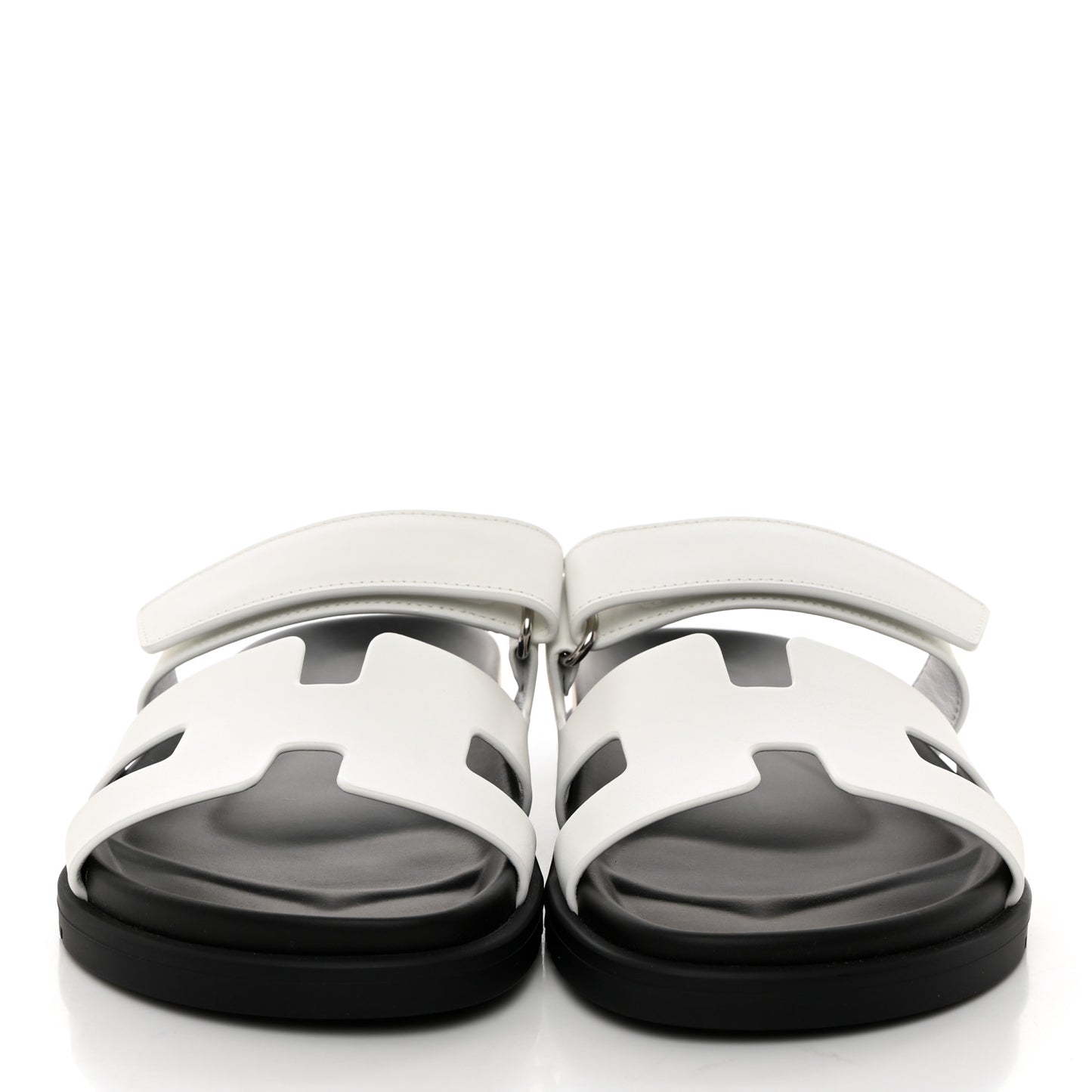 Calfskin Womens Chypre Sandals 37 White