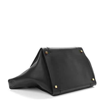 Celine Smooth Calfskin Medium Phantom Luggage Black 4 of 10