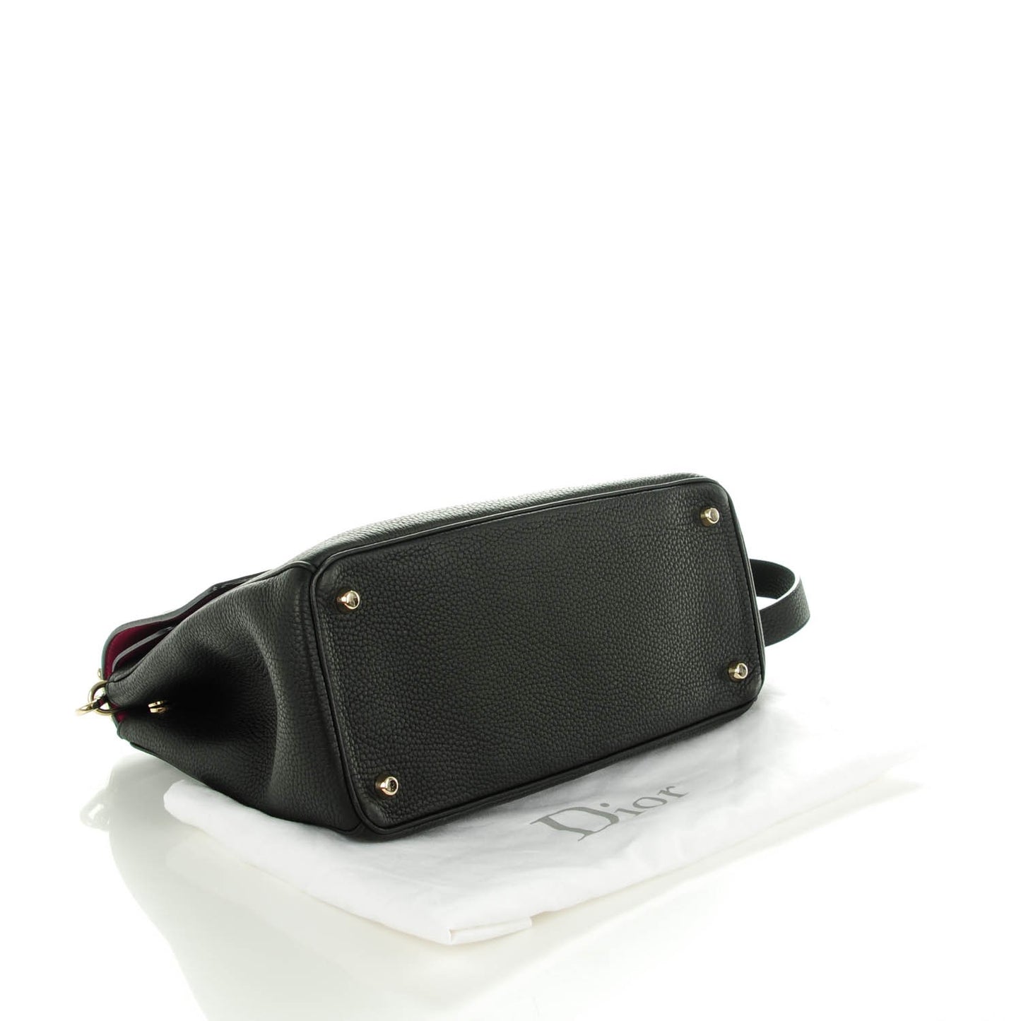 Bullcalf Medium Be Dior Flap Black