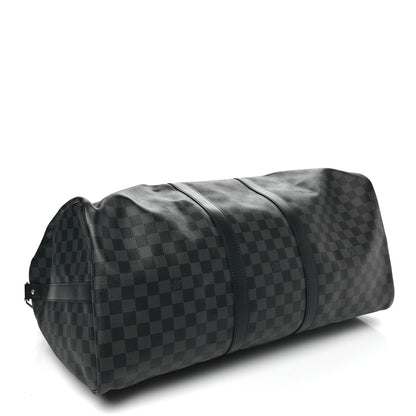 Louis Vuitton Damier Graphite Keepall Bandouliere 55 3 of 9
