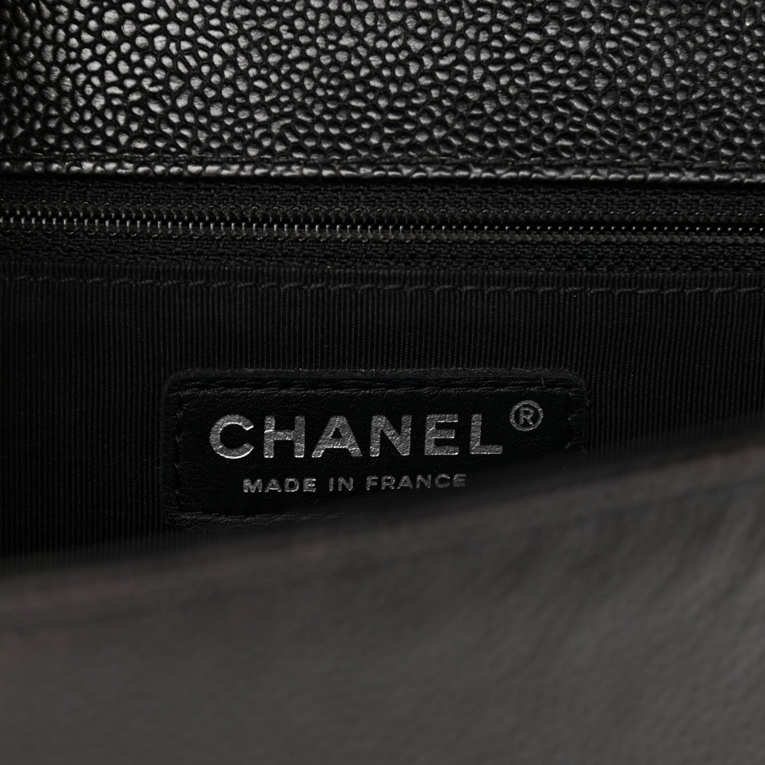 Chanel Caviar Quilted New Medium Boy Flap Black 6 of 13