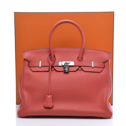 Hermes Togo Birkin 35 Rose Jaipur 16 of 16
