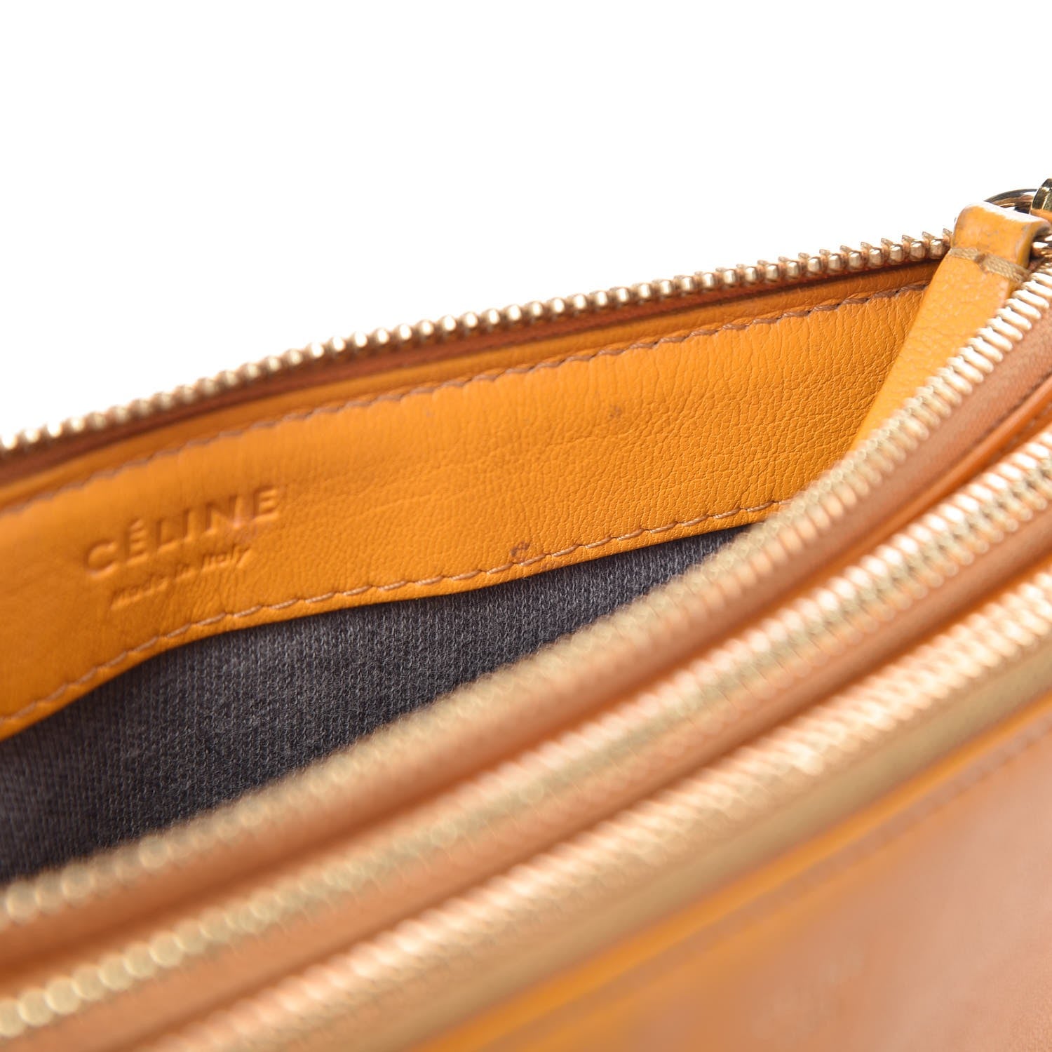 Celine Lambskin Small Trio Crossbody Bag Sunflower 24 of 24