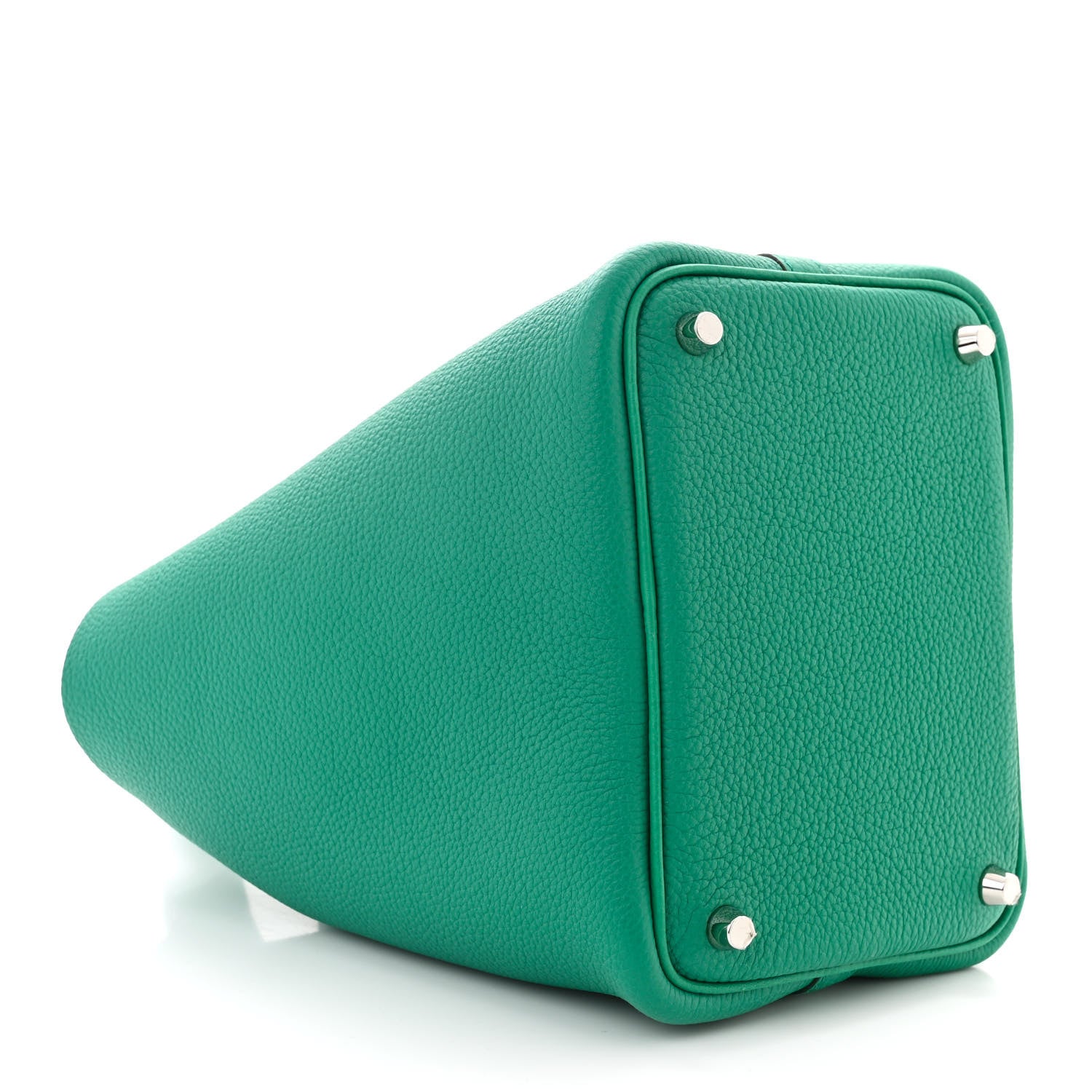 Hermes Taurillon Maurice Picotin Lock 18 PM Vert Jade 4 of 10