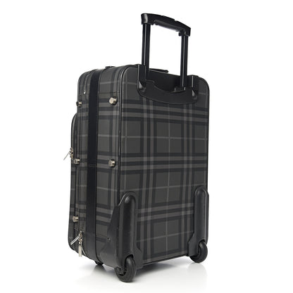 Burberry Smoked Check Carry-On Suitcase Black 2 of 14