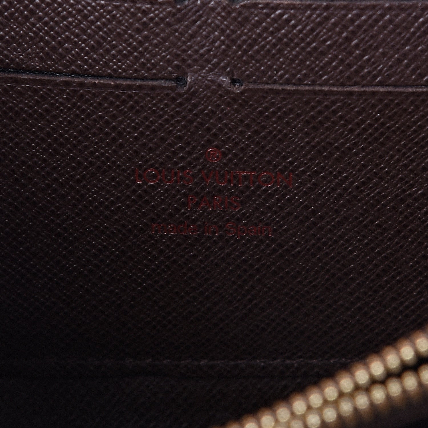 Louis Vuitton Damier Ebene Zippy Wallet 6 of 6