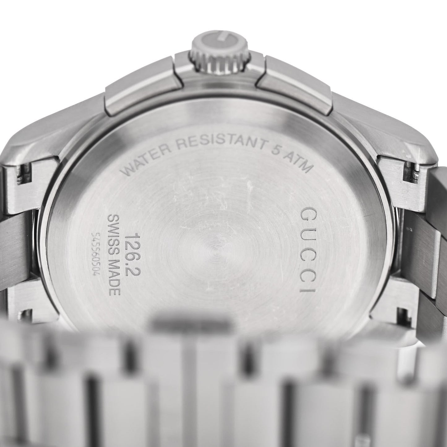 Stainless Steel 44mm G-Timeless Chronograph Quartz Watch Black