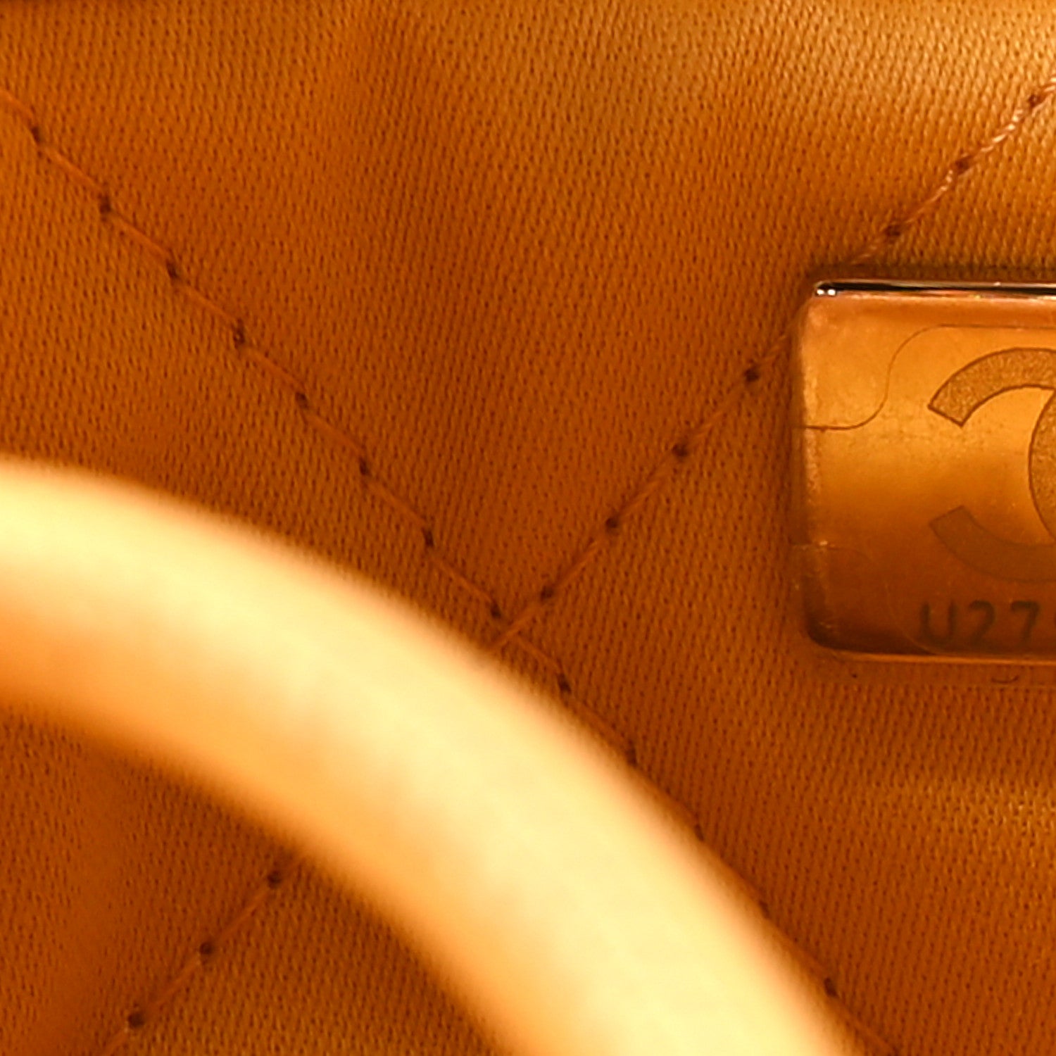 Chanel Shiny Calfskin Quilted Mini Chanel 22 Yellow 7 of 11