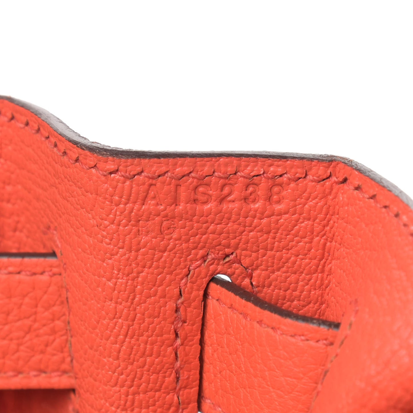 Togo Kelly Retourne 28 Poppy Orange
