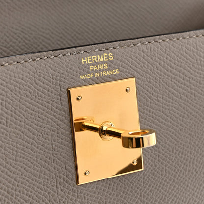 Hermes Epsom Kelly Sellier 28 Gris Asphalte 6 of 12