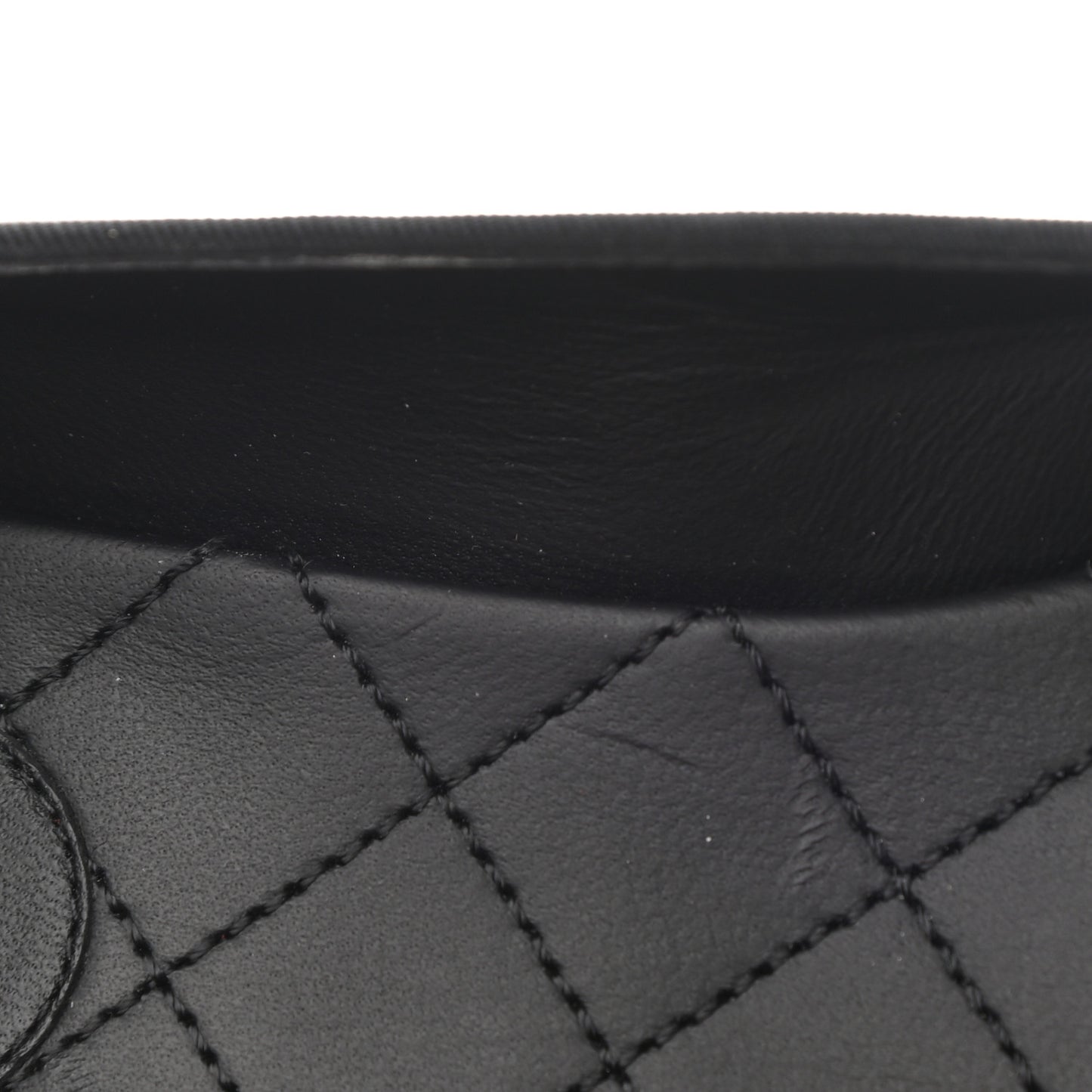 Lambskin Patent Calfskin Pearl Camellia Cap Toe Pumps 38.5 Black