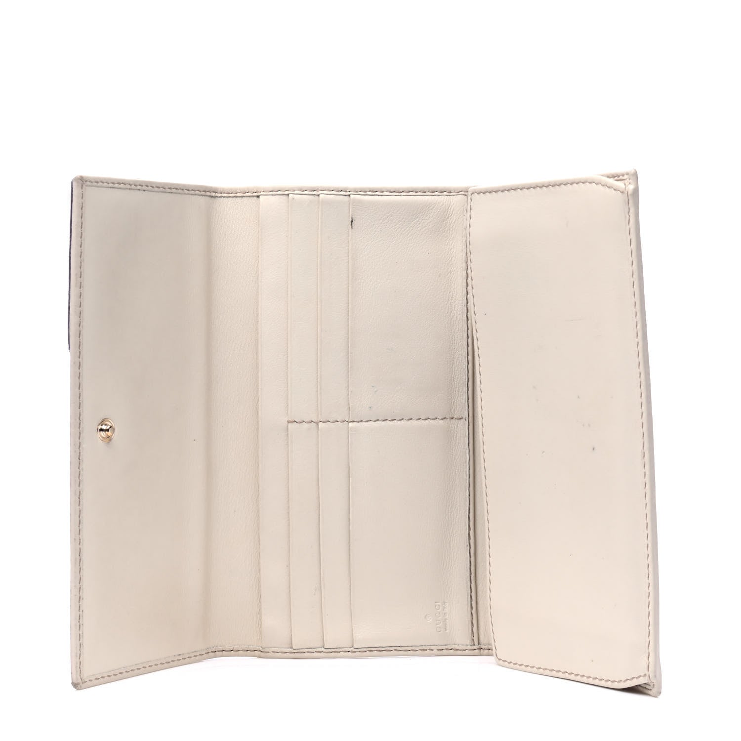 Gucci Monogram New Britt Continental Wallet Off White 3 of 5
