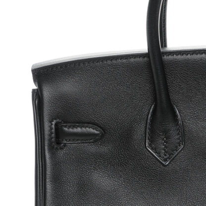 Hermes Swift Birkin 25 Black 10 of 26