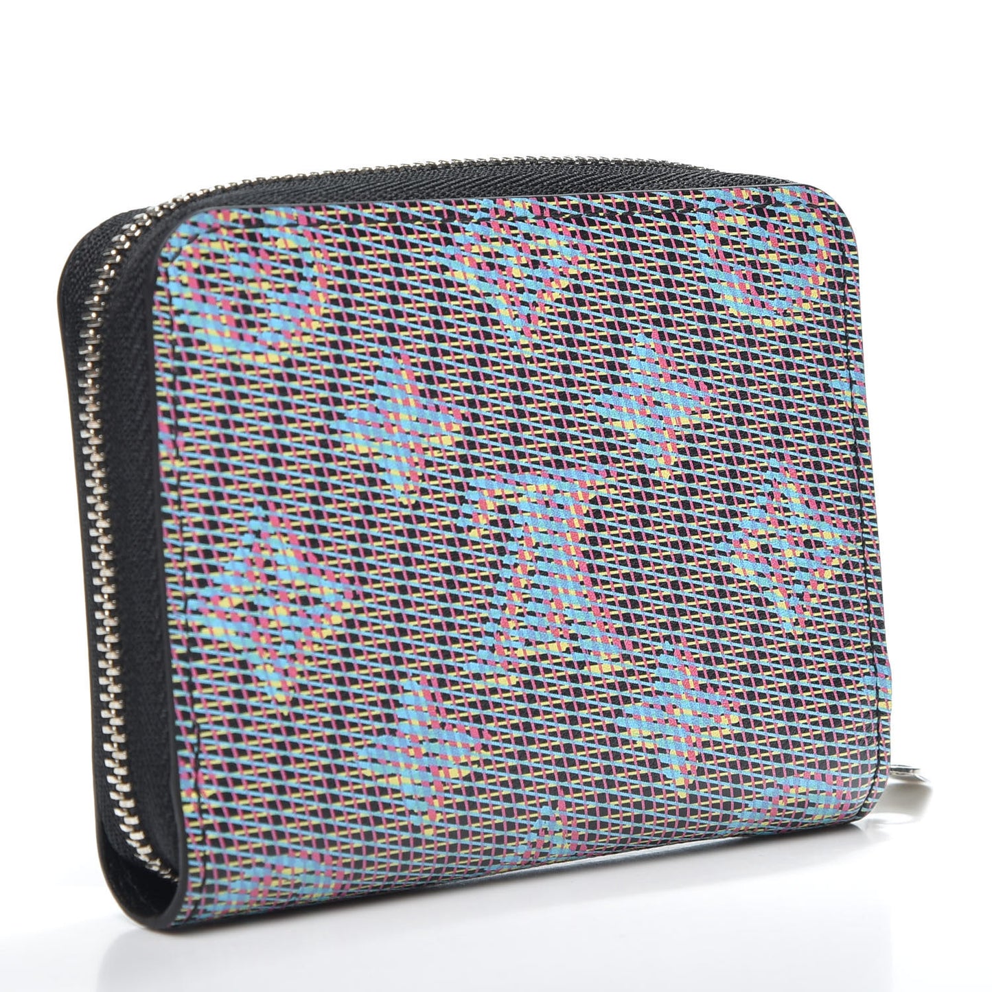 Calfskin Monogram LV Pop Zippy Coin Purse Blue