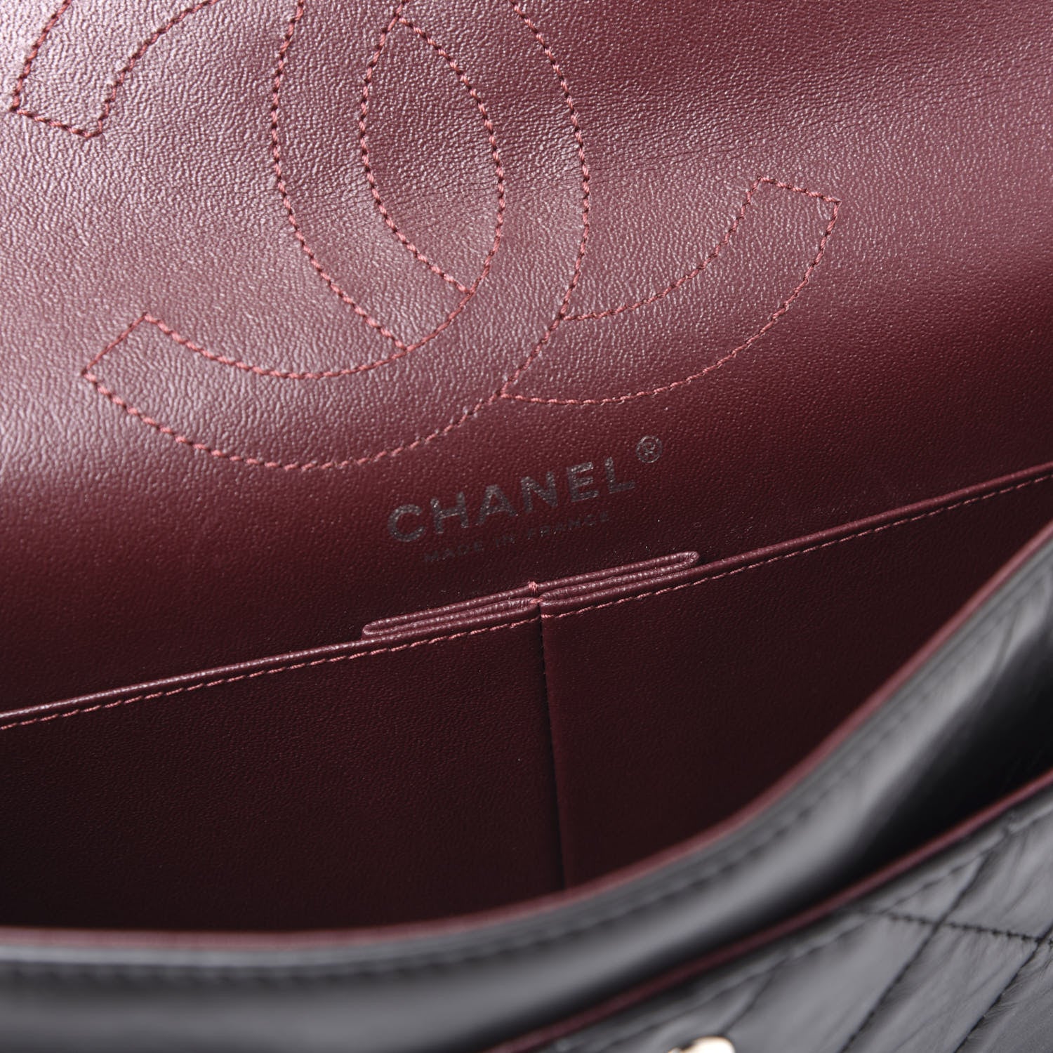 Chanel Aged Calfskin Quilted 2.55 Reissue 226 Flap Black 5 of 8
