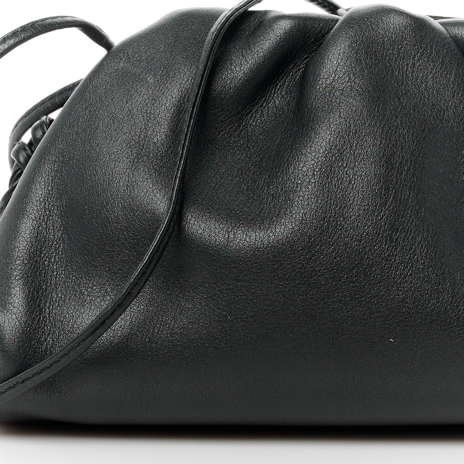Bottega Veneta Butter Calfskin The Mini Pouch Black 10 of 12