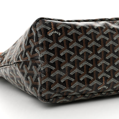 Goyard Goyardine Boheme Hobo Black Gold 10 of 11