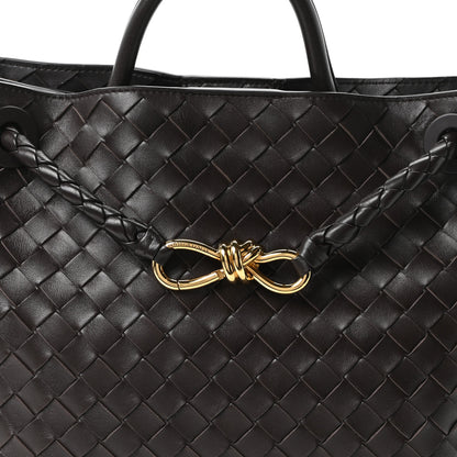 Bottega Veneta Nappa Intrecciato Medium Andiamo Shoulder Bag Fondant 7 of 9