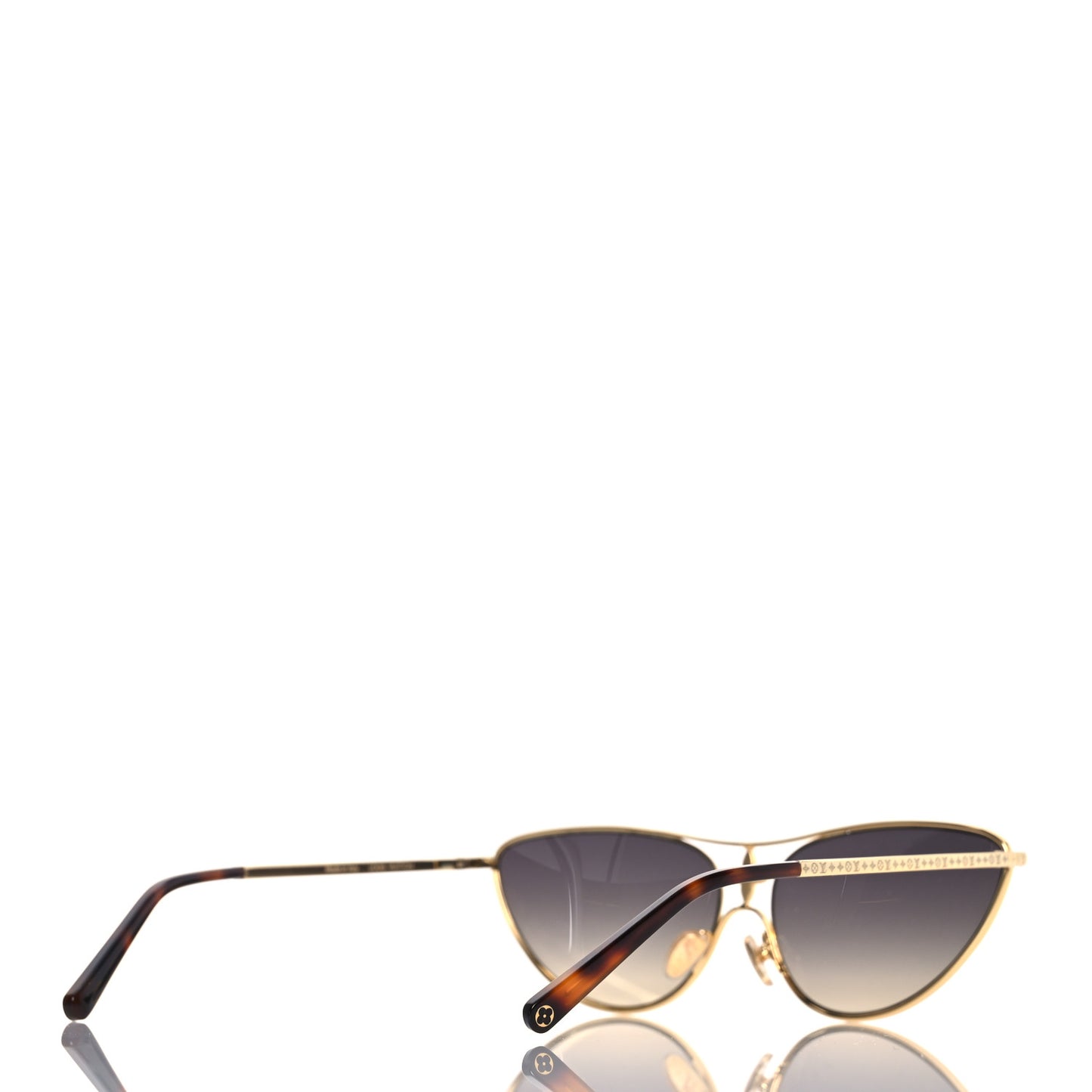 Metal LV Star Cat Eye Sunglasses Z1867U Gold