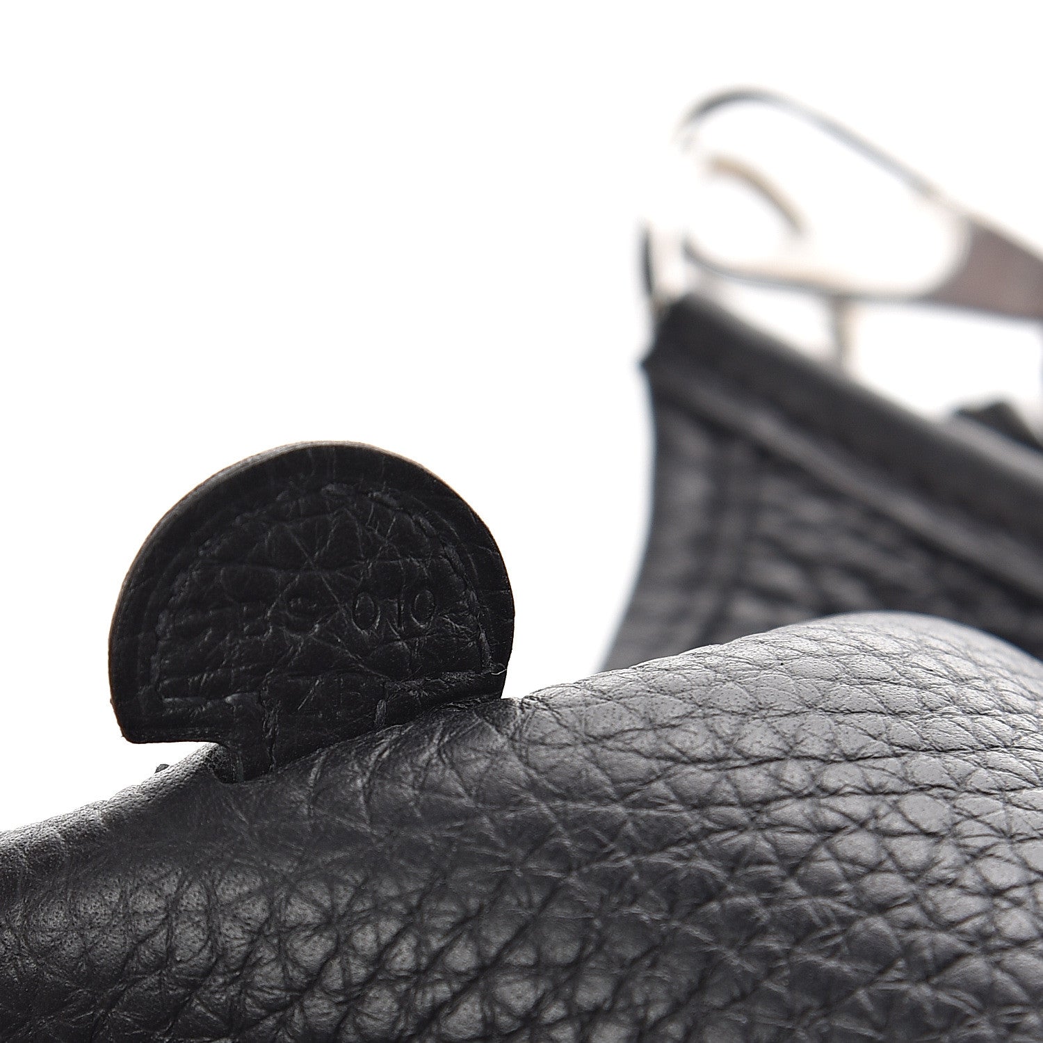 Hermes Taurillon Clemence Evelyne TPM Black 6 of 8