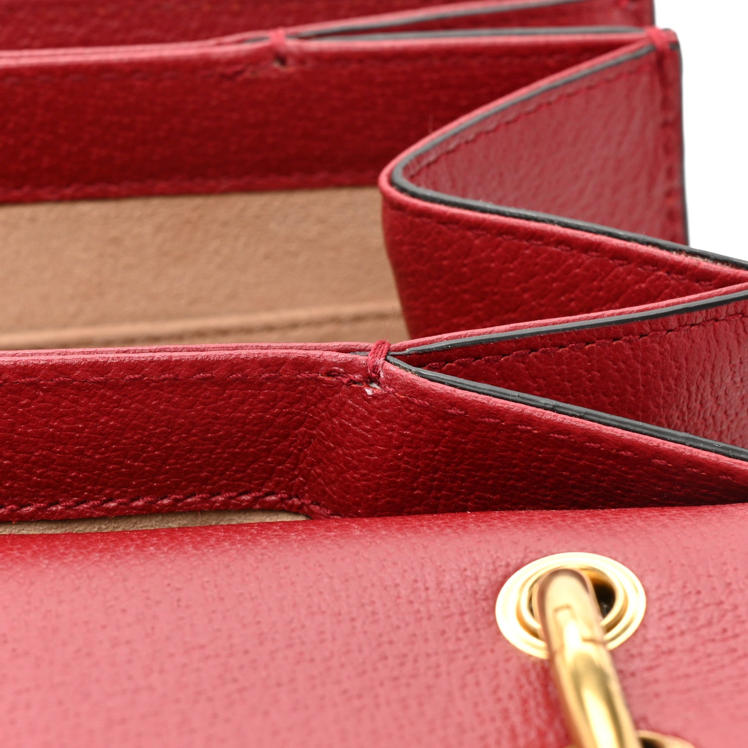 Gucci GG Supreme Monogram Small Queen Margaret Top Handle Bag Red 13 of 18