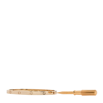 Cartier 18K Yellow Gold Small LOVE Bracelet 16 3 of 8