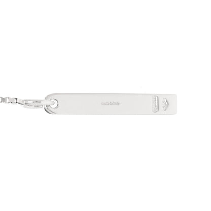 Gucci 18K White Gold 20mm Lariat Necklace 5 of 5