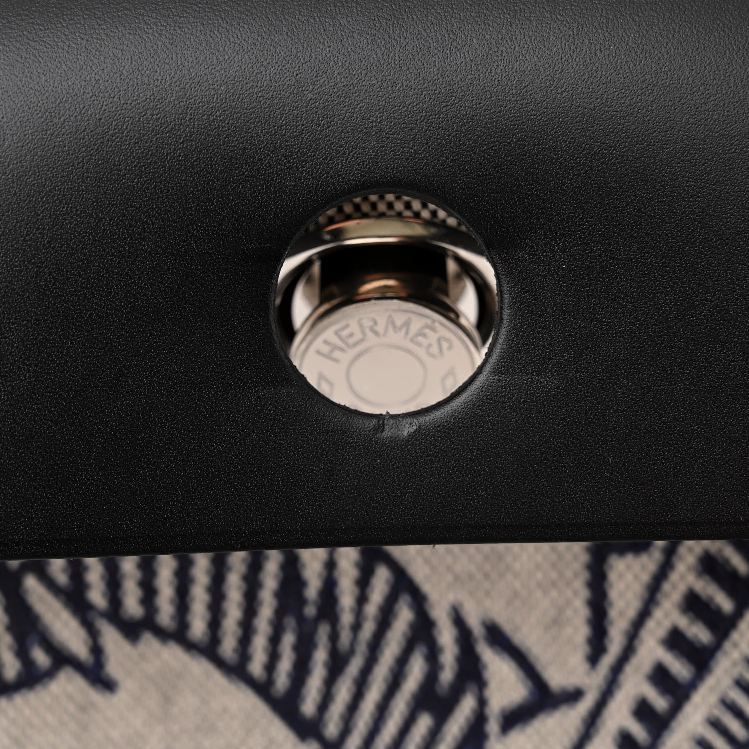 Hermes Vache Hunter Toile Pegase Pop Herbag Zip Retourne 31 PM Bleu Indigo 16 of 16