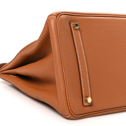 Hermes Togo Birkin 35 Gold 9 of 10