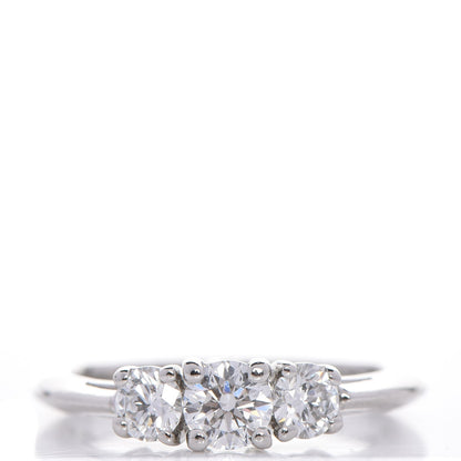 Tiffany Platinum .66ctw Diamond Engagement Ring 49.5 5 1 of 6