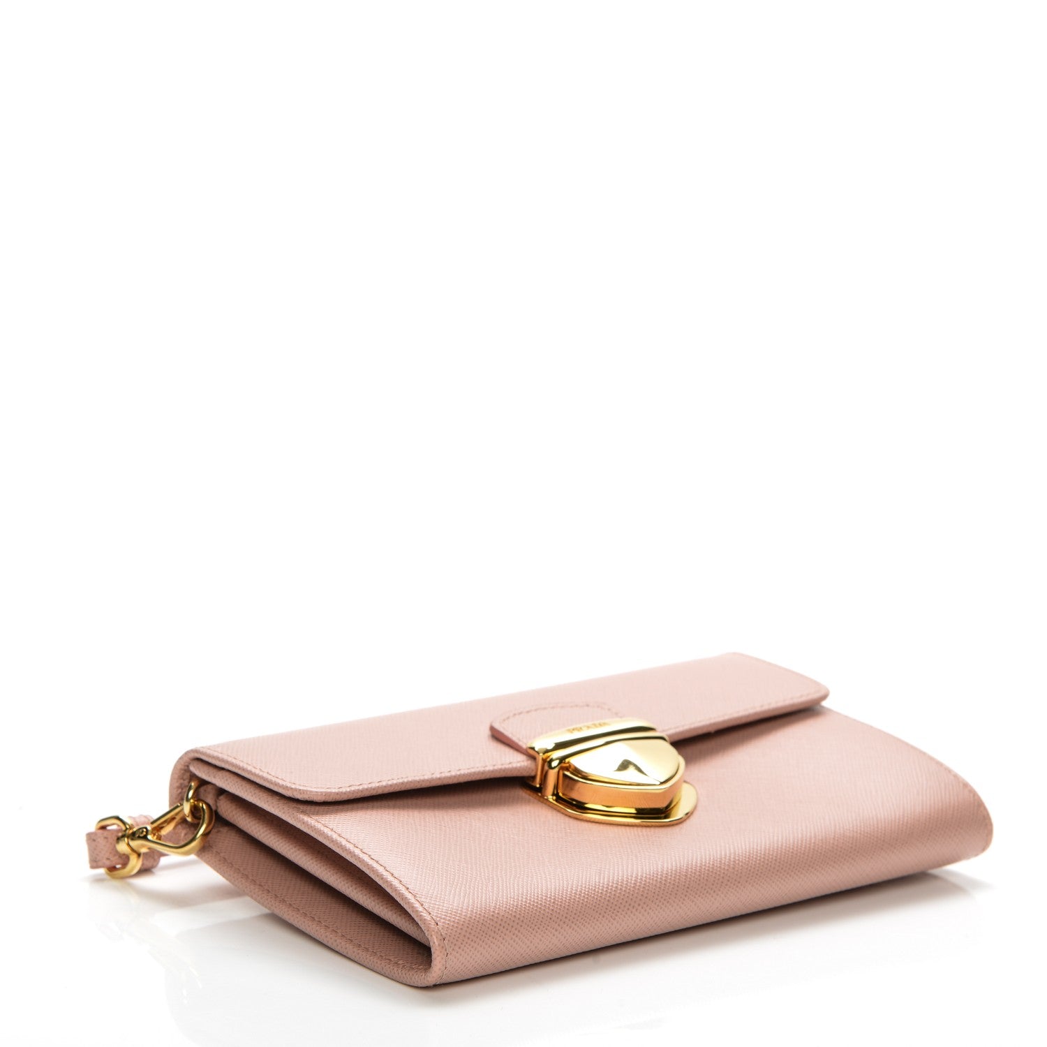 Prada Saffiano Tuc Wristlet Orchidea 4 of 8