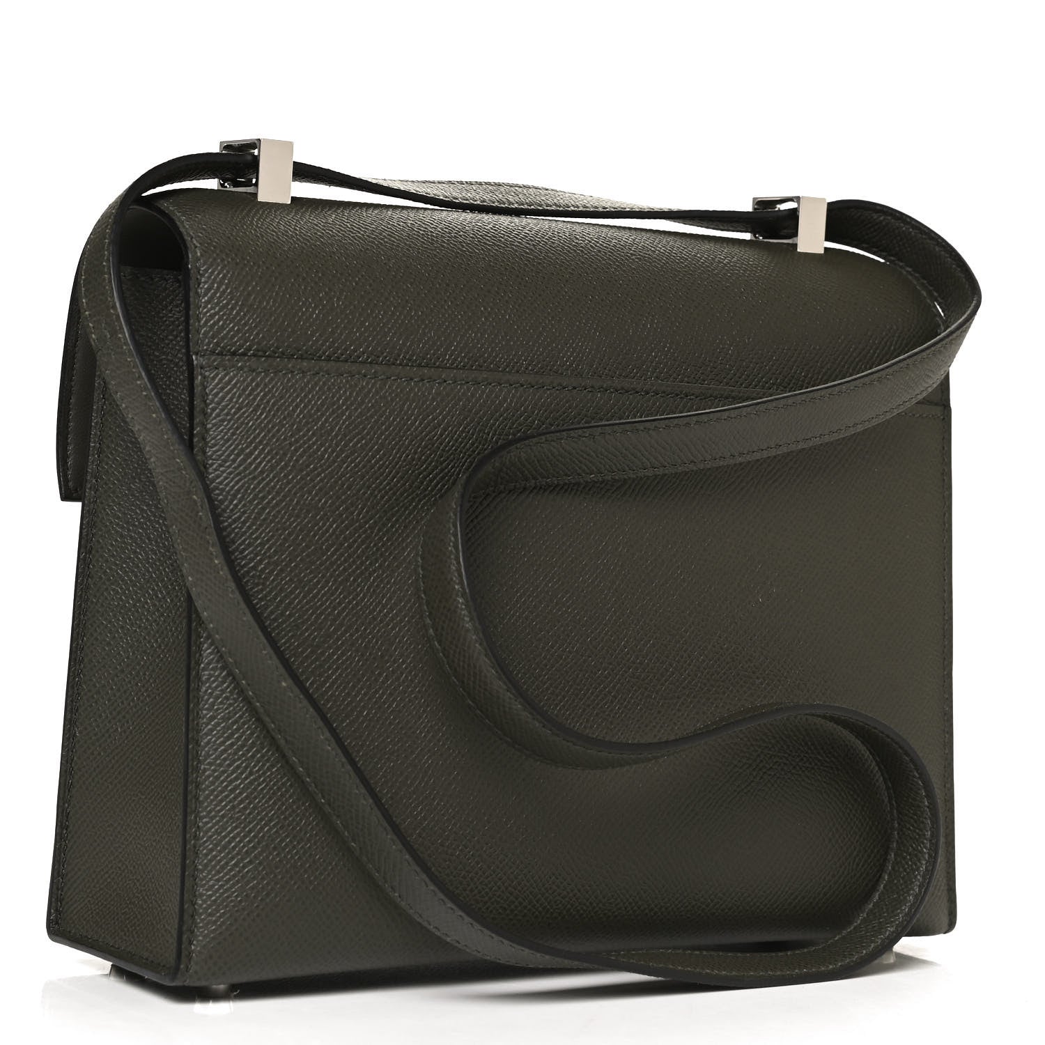 Hermes Epsom Verrou 21 Vert De Gris 3 of 10