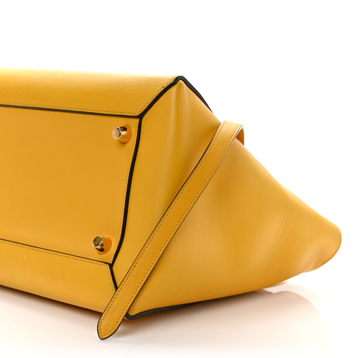 Celine Smooth Calfskin Small Belt Bag Yellow 8 of 8