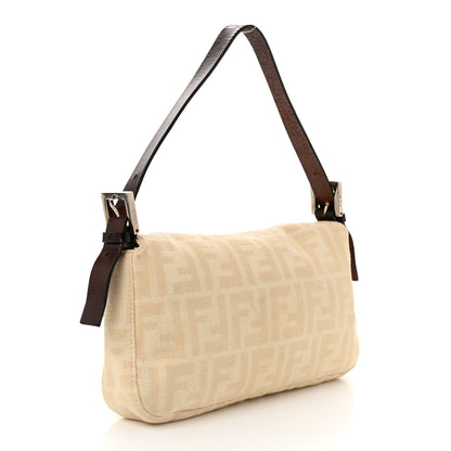 Fendi Zucca Baguette Beige 3 of 10
