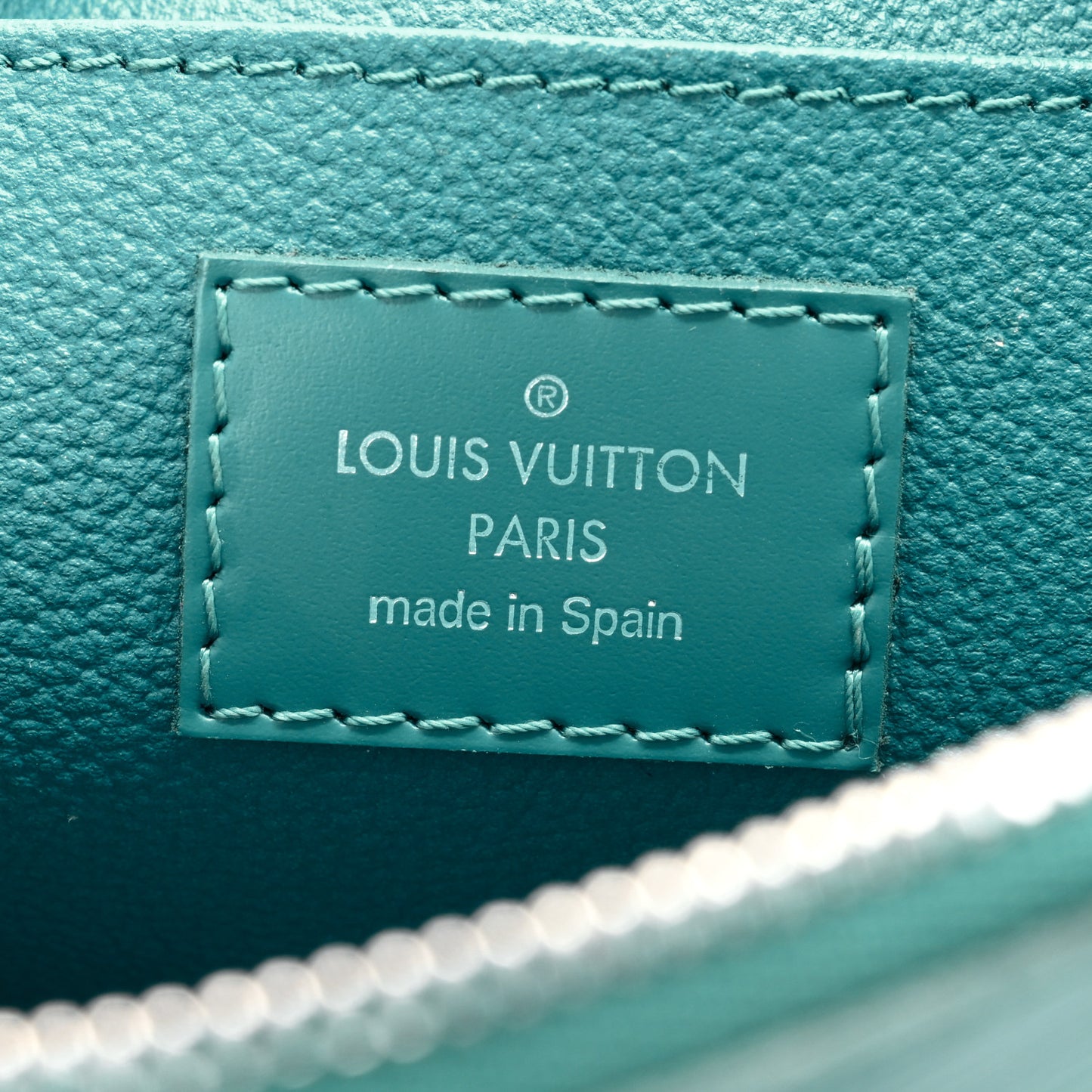 Epi Cosmetic Pouch Cyan