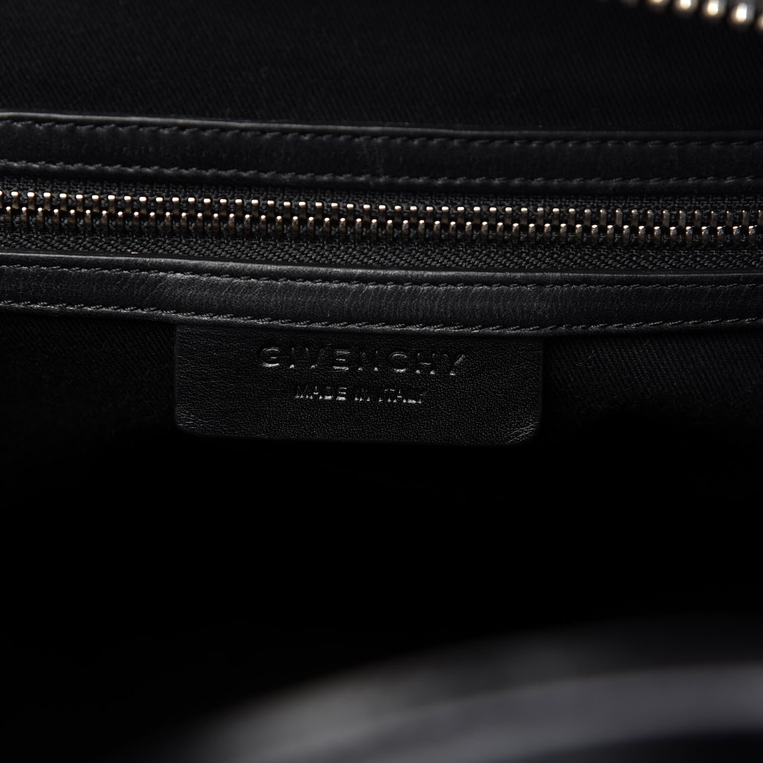 Givenchy Shiny Lord Calfskin Medium Antigona Black 8 of 9