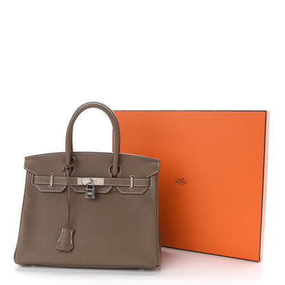 Hermes Togo Birkin 30 Etoupe 11 of 11
