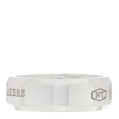 Tiffany Sterling Silver 1837 Makers Medium Slice Ring 52 6 3 of 7