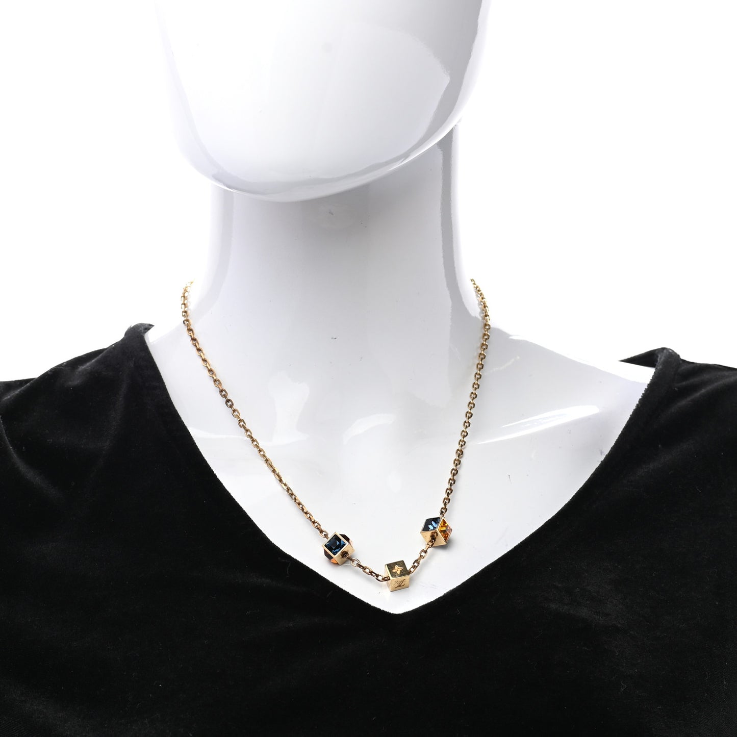 Swarovski Gamble Short Necklace Azur