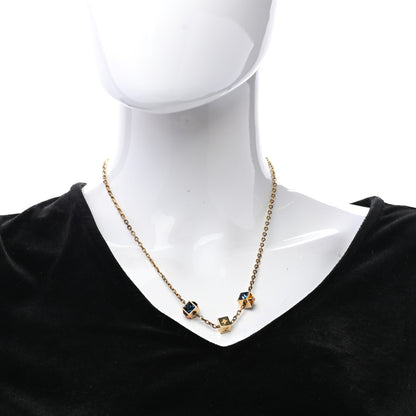 Louis Vuitton Swarovski Gamble Short Necklace Azur 2 of 8